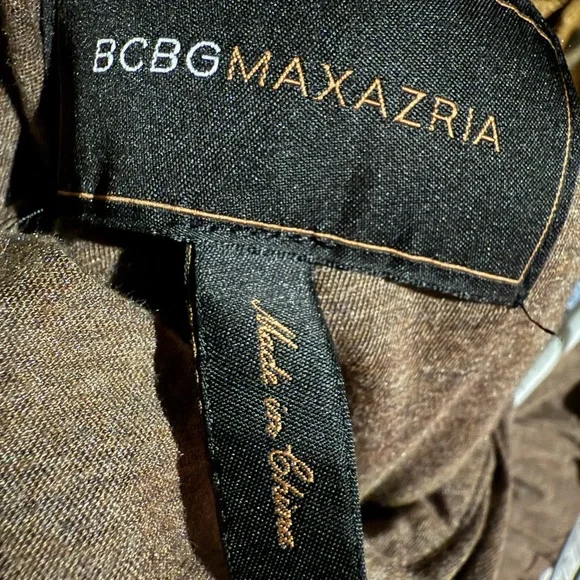 BCBGMaxAzria Brown Cape-Style Tunic - Picture 2 of 9